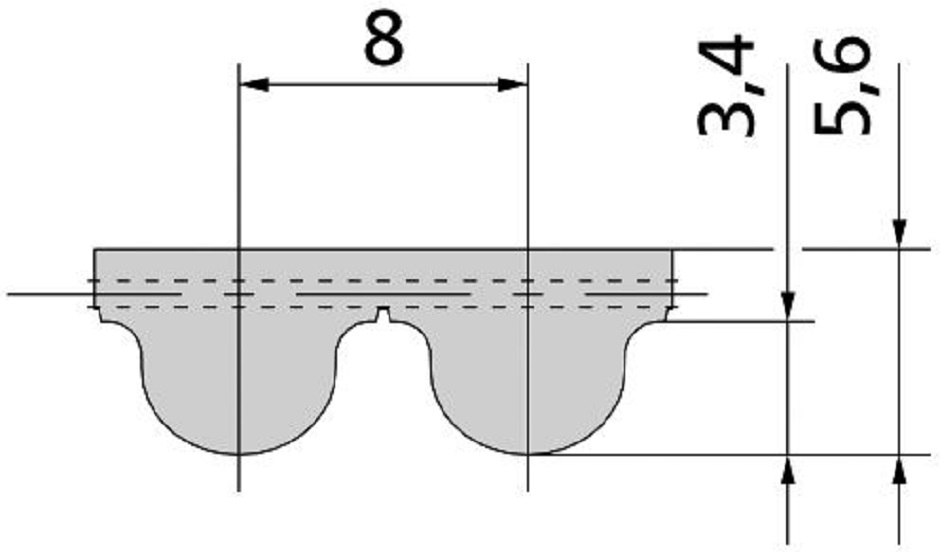 transporter orta kapı kayışı